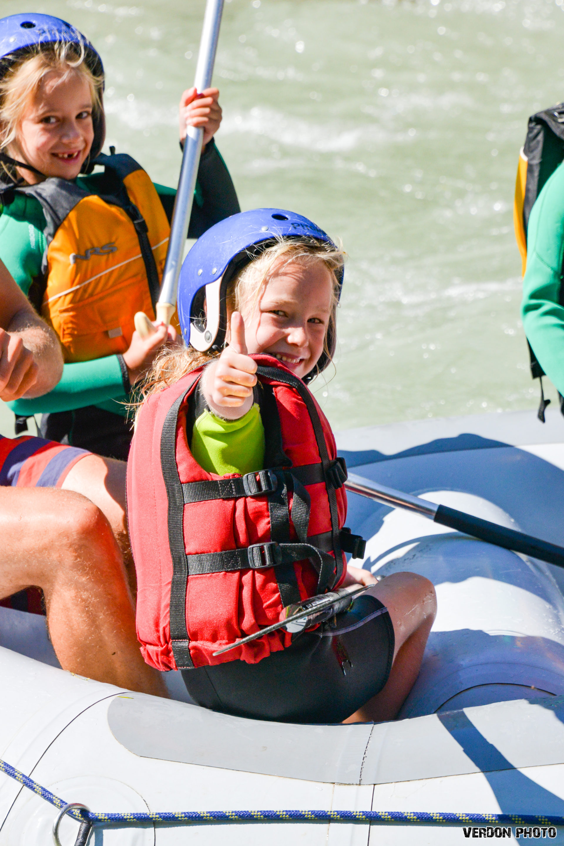 Rafting du Verdon avec Raoul Rafting, petite strucure à Castellane.