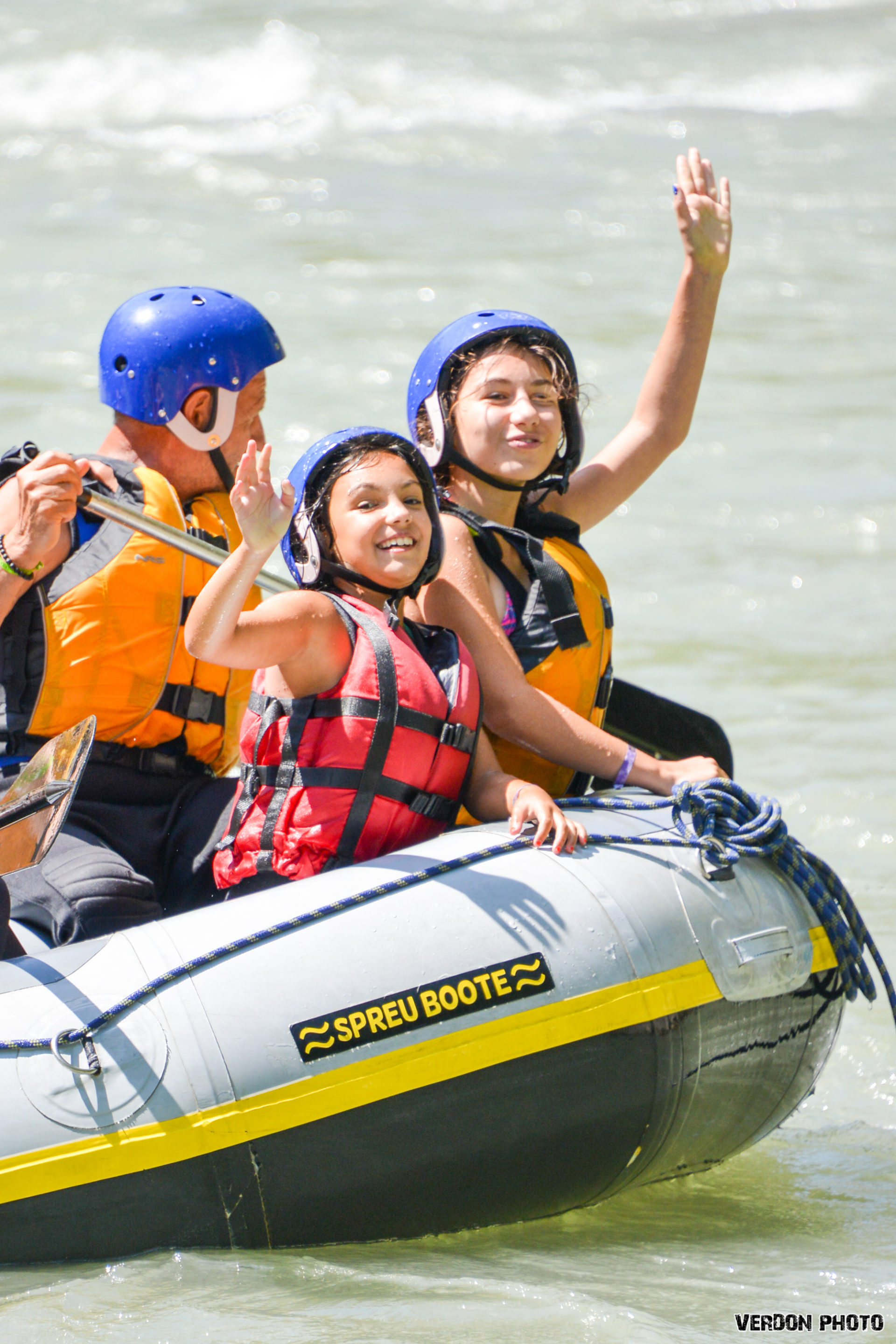 Activité rafting famille Verdon