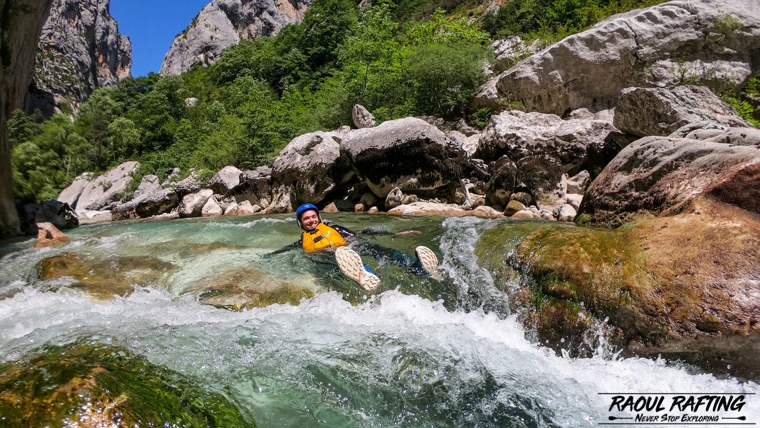 Randonnée aquatique Verdon