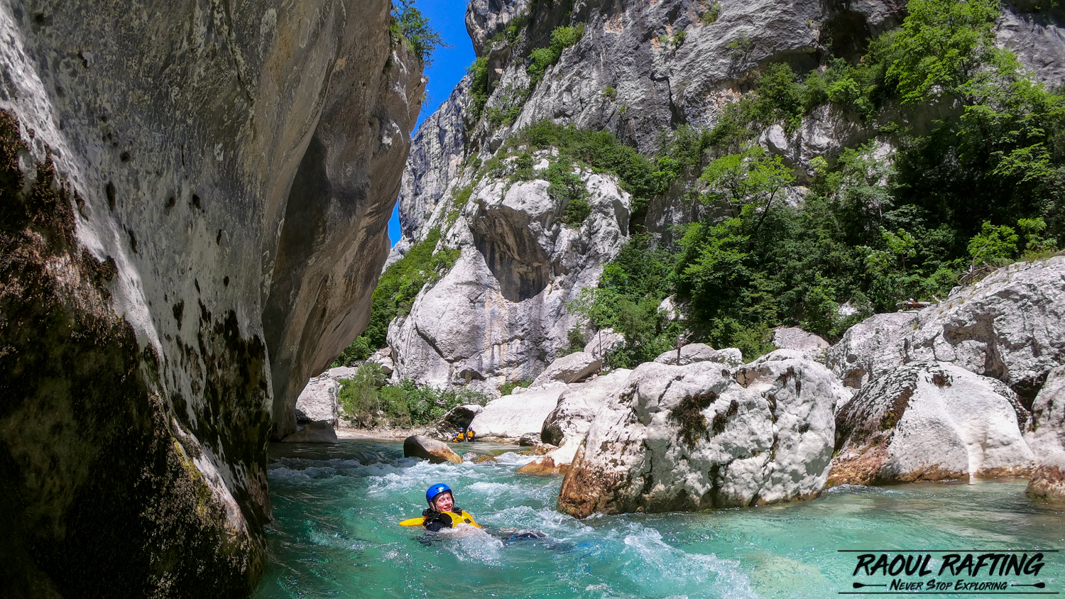 Randonnée aquatique Verdon