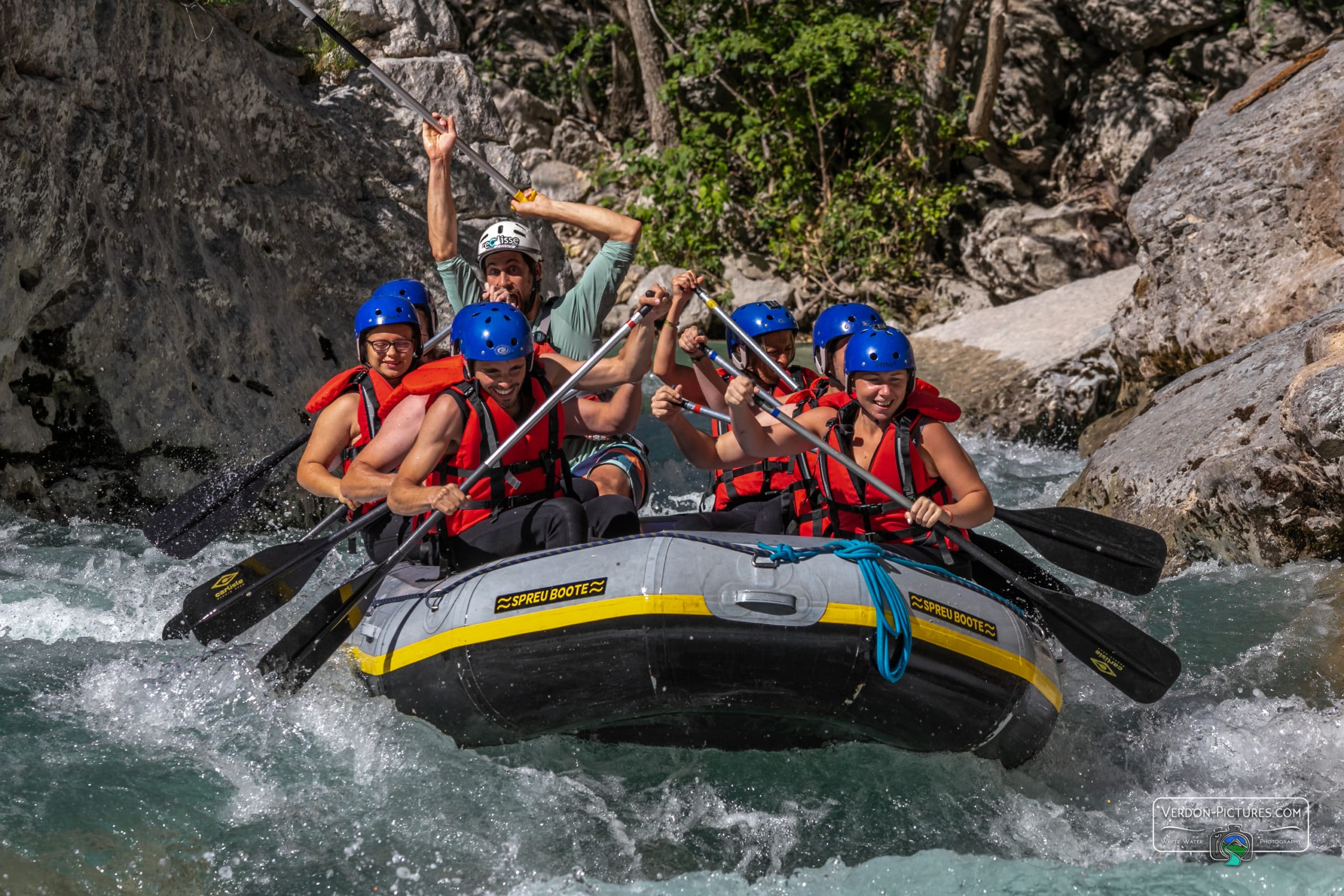 Les spots rafting près de Marseille et Aix en Provence Raoul Rafting