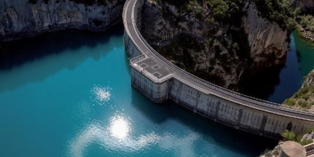 Barrage Verdon - Lâchers Rafting